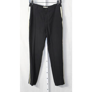 Bouchra Jarrar Pants black white stripe sz. 38 made in France